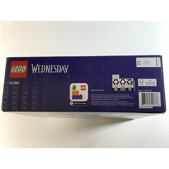 Lego Wednesday Addams Figure 76780 Collectible Building Toy Set New Gift Sealed‎ - Picture 6 of 6
